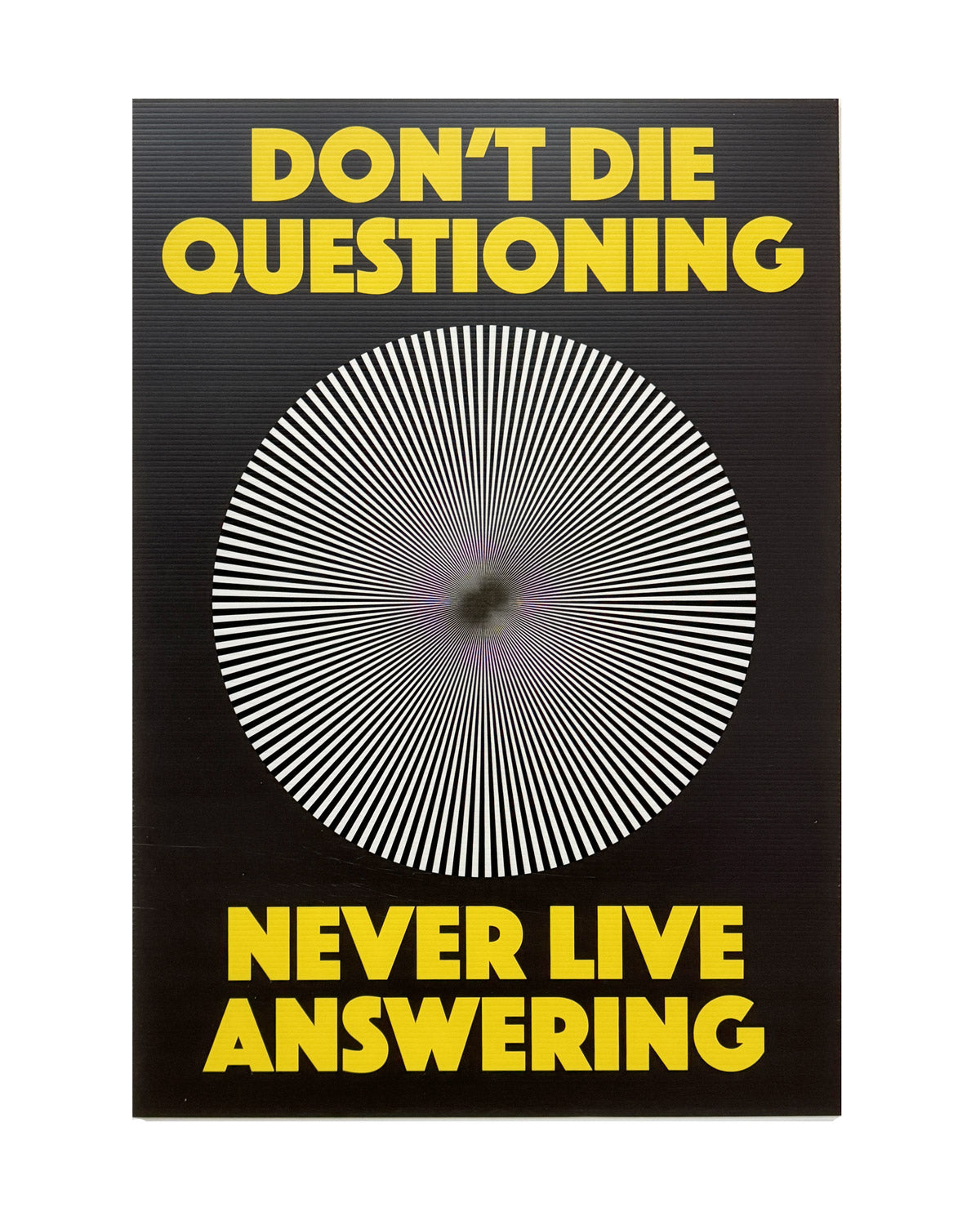 Don't Die Questioning